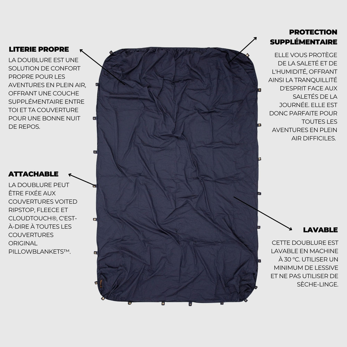 VOITED Cotton Liner