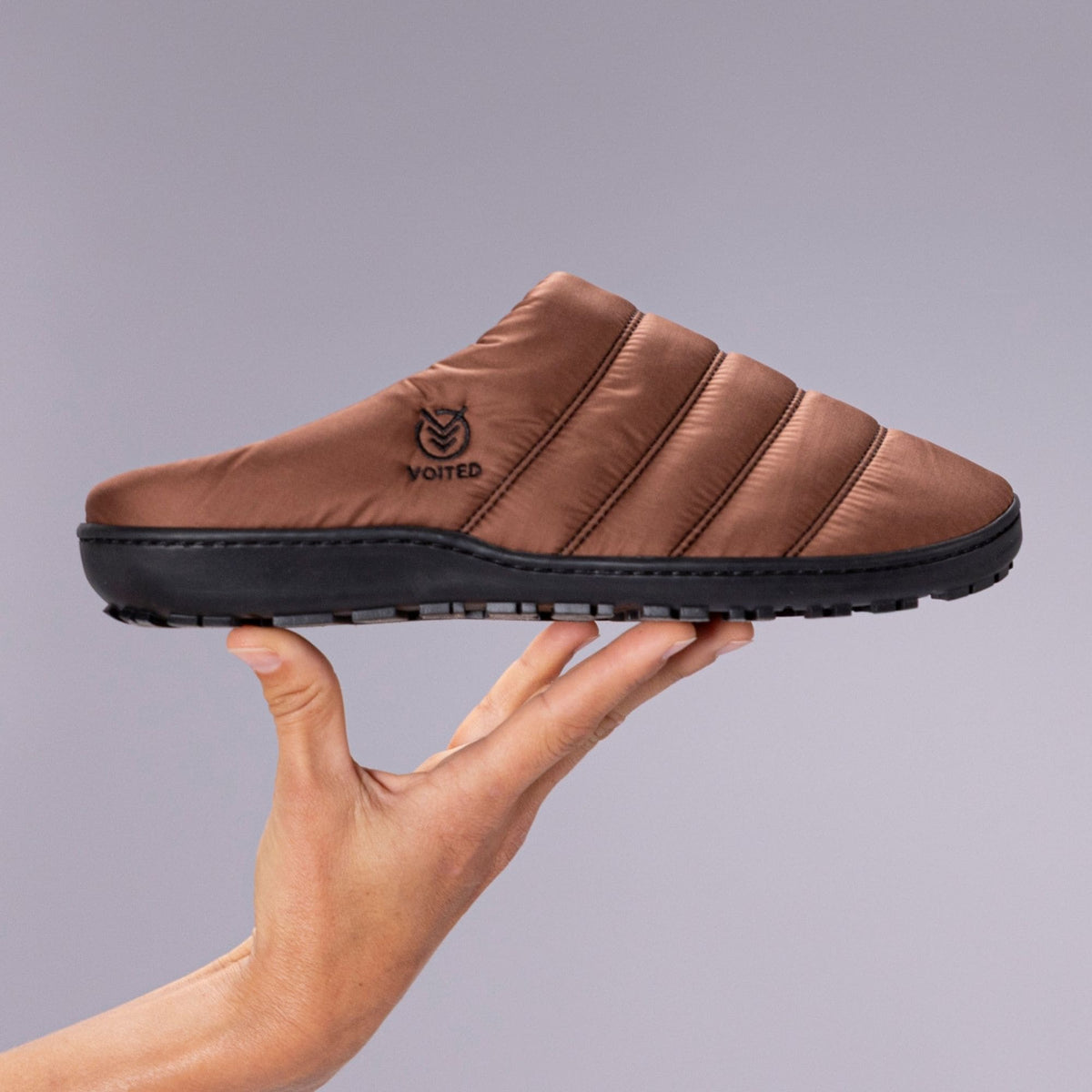 Chausson imperméable Slipper pour l'extérieur VOITED Chocolate