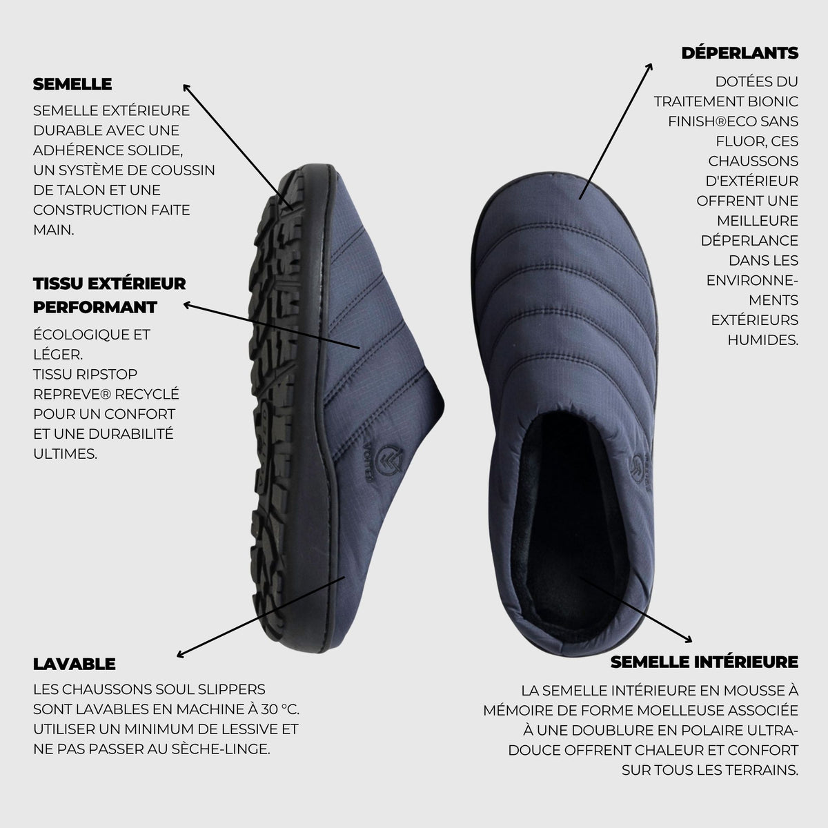 Semelle Chausson Exterieur Pantoufles Confortables Chaussures D