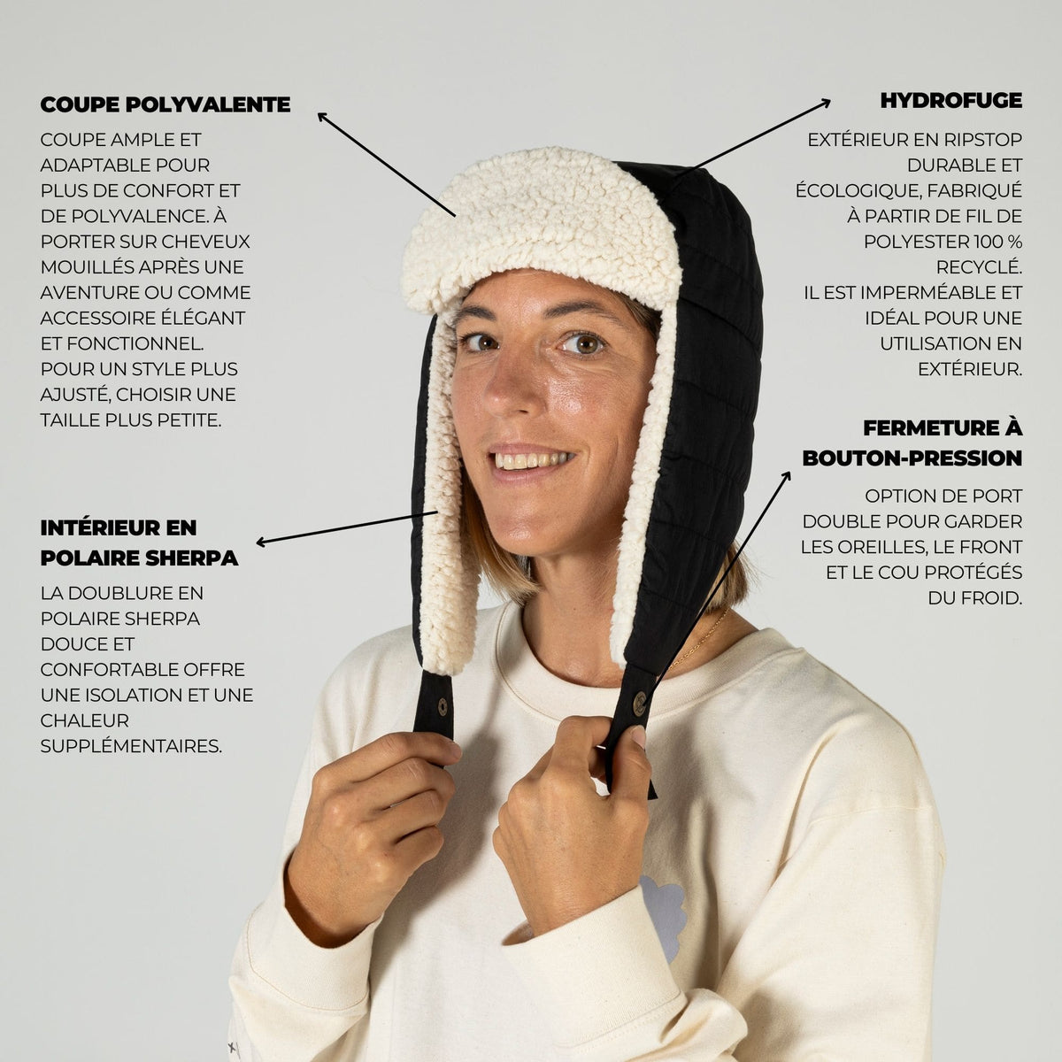 VOITED Hat In The Clouds - Black