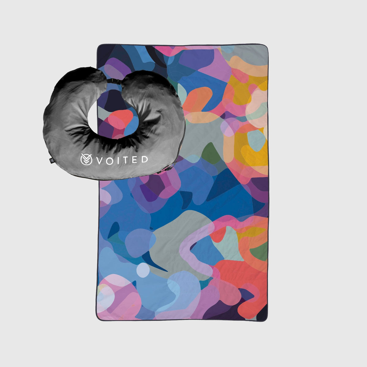 VOITED NeckPack™ Travel PillowBlanket™ - Beyond Real