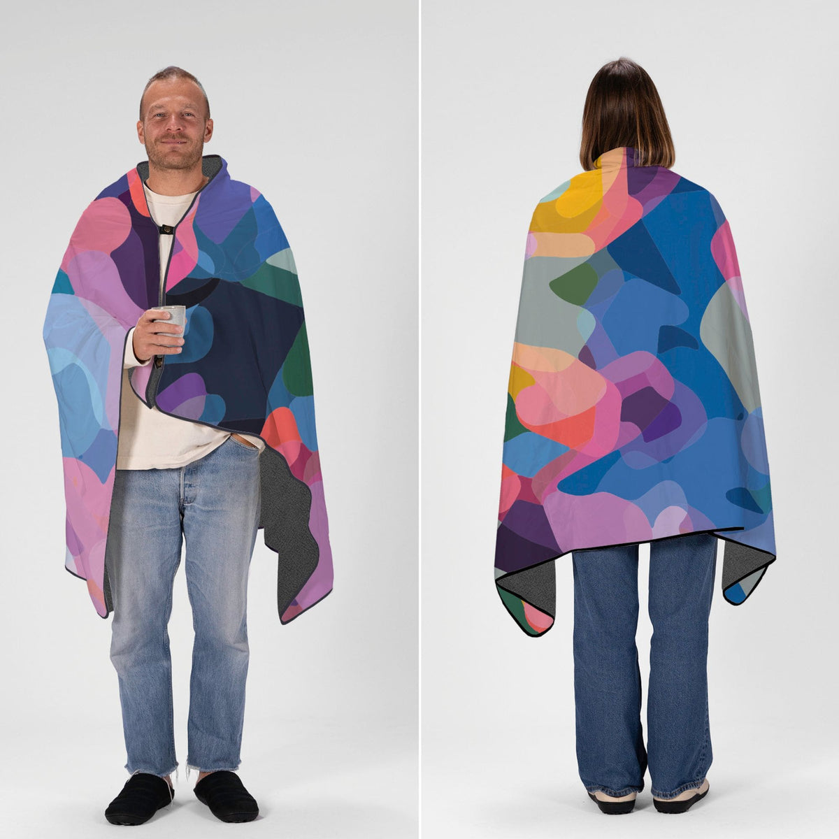 VOITED NeckPack™ Travel PillowBlanket™ - Beyond Real