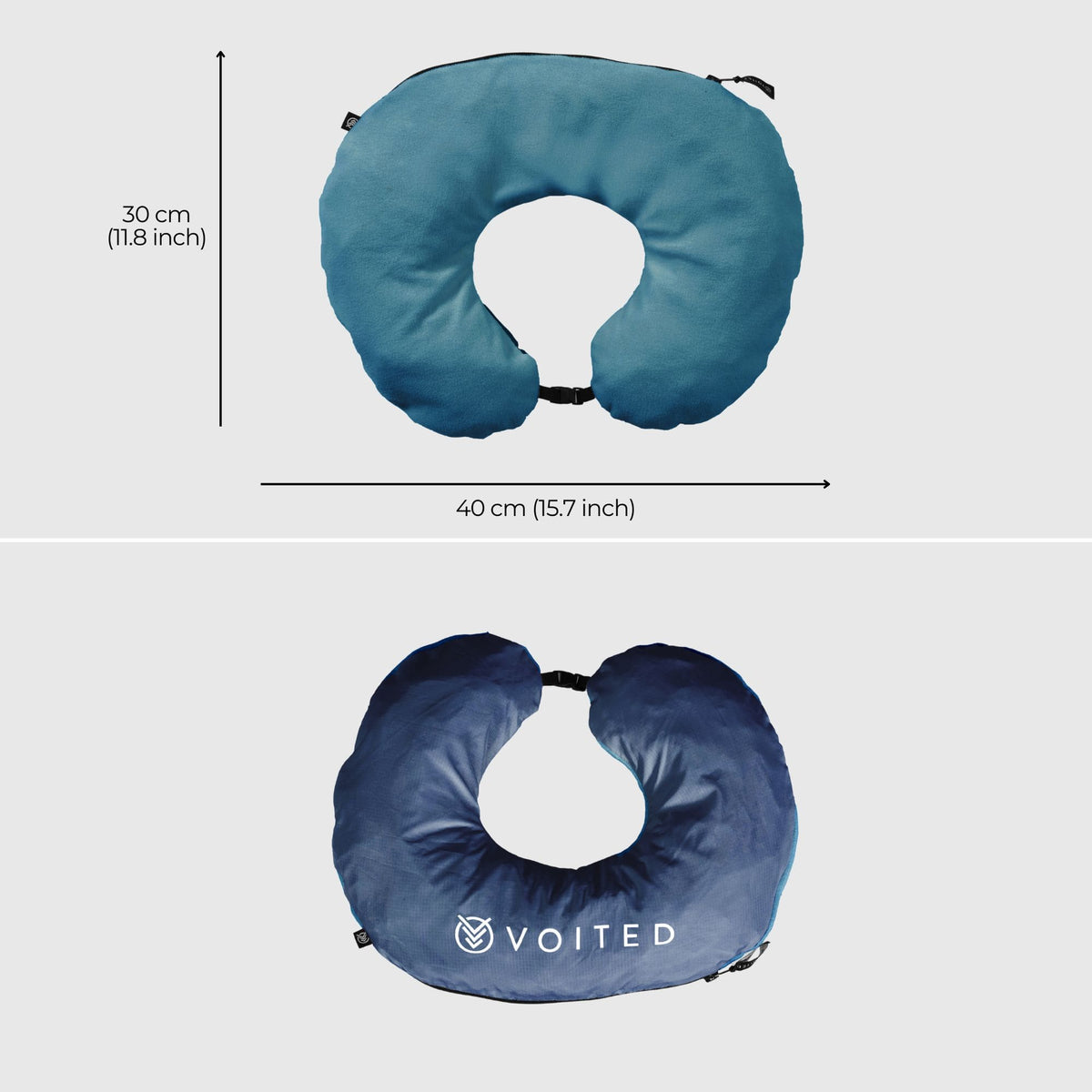 VOITED NeckPack™ Travel PillowBlanket™ - Camp Vibes Two