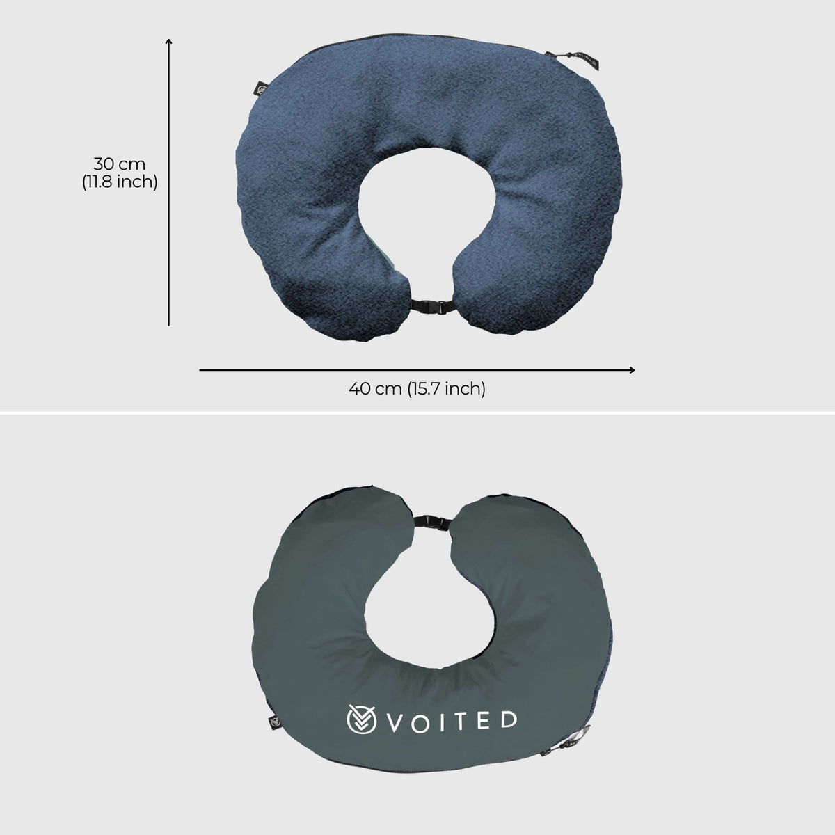 VOITED NeckPack™ Travel PillowBlanket™ - Jasper