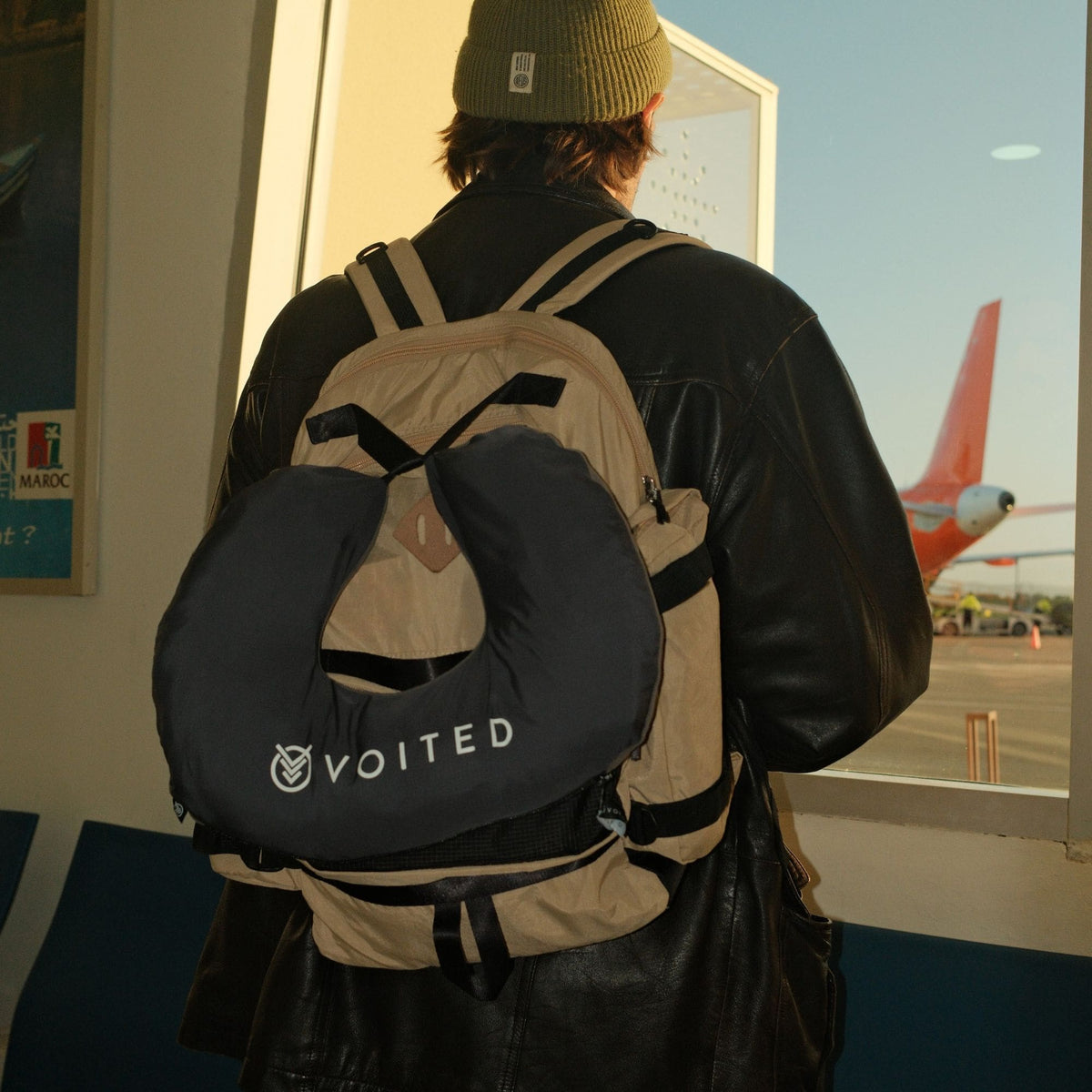 VOITED NeckPack™ Travel PillowBlanket™  - Mystic Ridge
