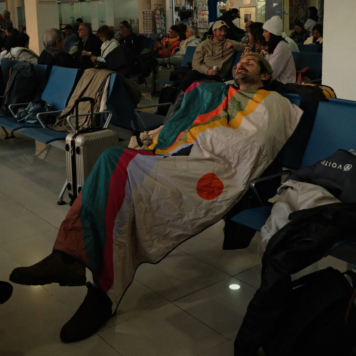 VOITED NeckPack™ Travel PillowBlanket™  - Mystic Ridge