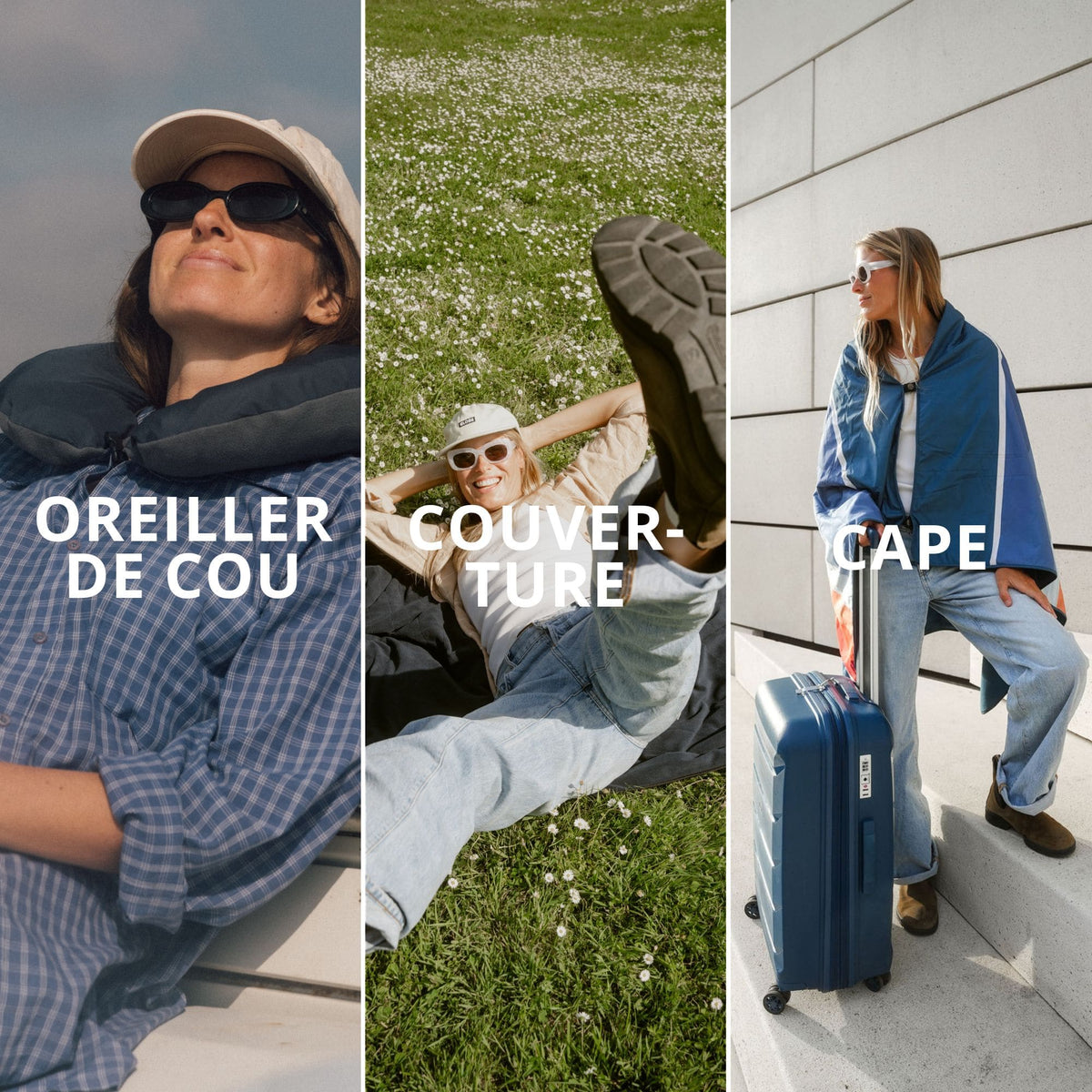 VOITED NeckPack™ Travel PillowBlanket™  - Mystic Ridge