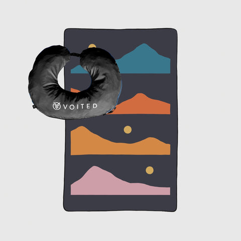 VOITED NeckPack™ Travel PillowBlanket™ - Trailtrekker