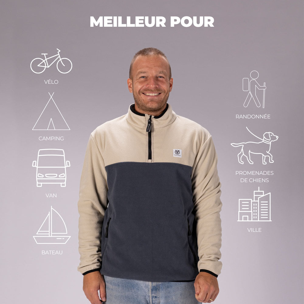 VOITED Polar Fleece Half Zip