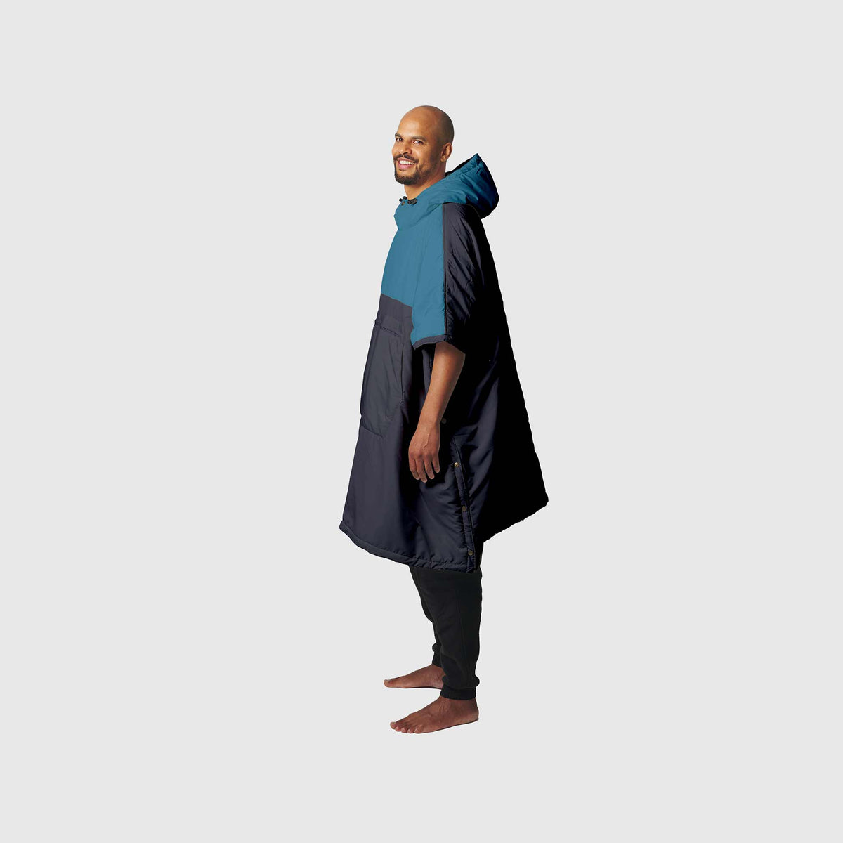 VOITED Couverture poncho Trooper Outdoor Premium - Blue Steel / Graphite