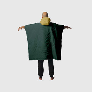 VOITED Couverture poncho Trooper Outdoor Premium - Green Gabels / Dusty Sand