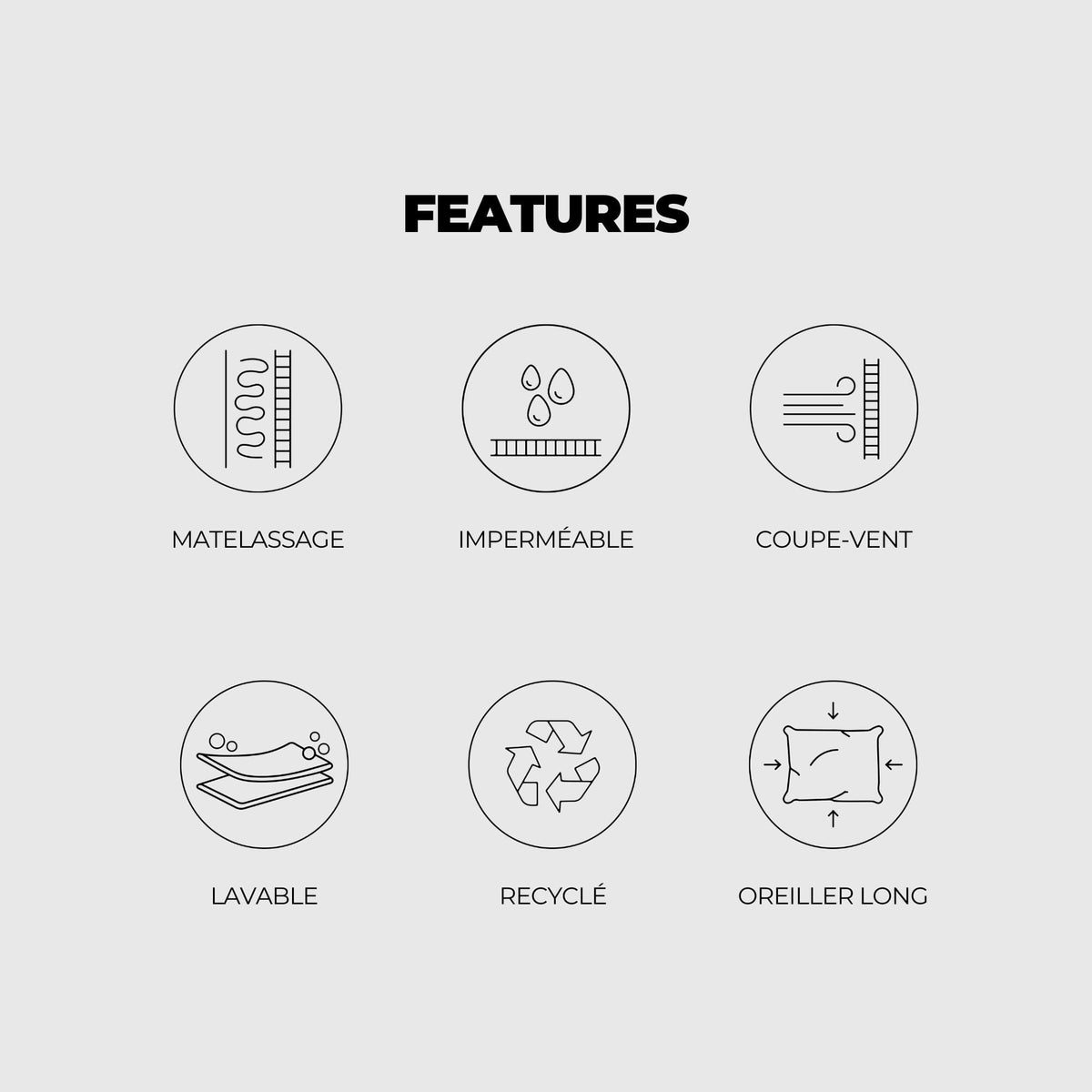 VOITED Queen CloudTouch® Indoor/Outdoor Camping Blanket - Camp Vibes Two