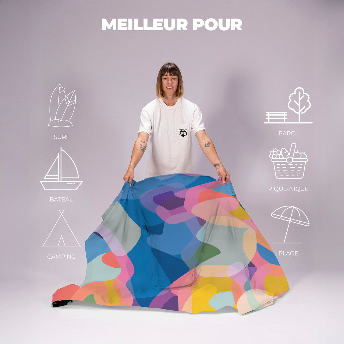 VOITED Sandfree Beach Sheet - Beyond Real