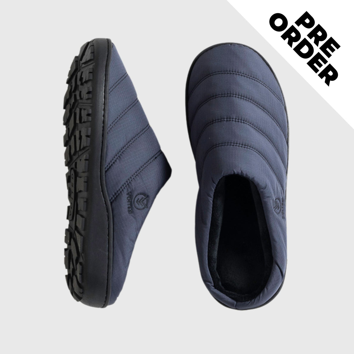 VOITED Soul Slipper - Lightweight, Indoor/Outdoor Camping Slippers - Graphite