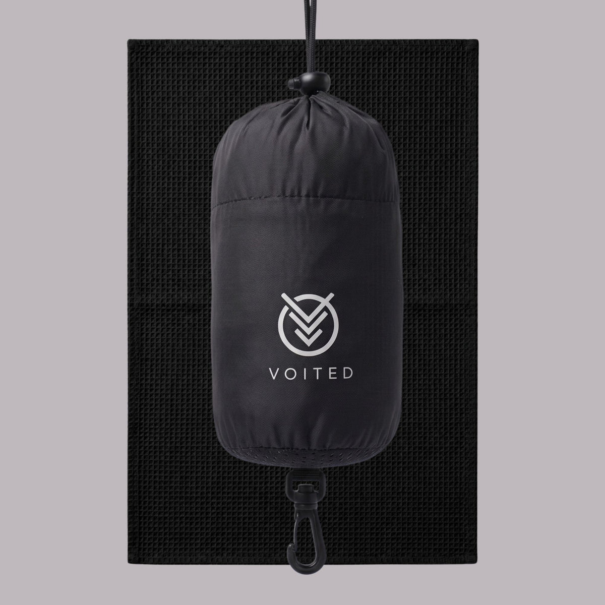 VOITED Trail Towel - Black