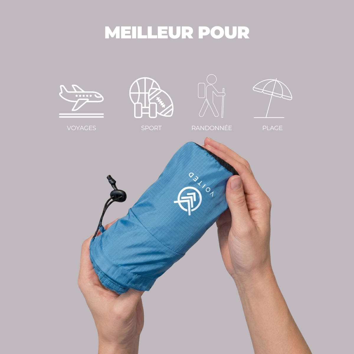 VOITED Trail Towel - Waterfall