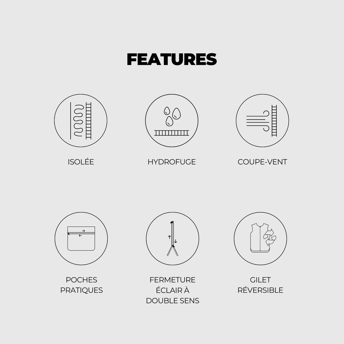 VOITED 3-in-1 Wearever Jacket