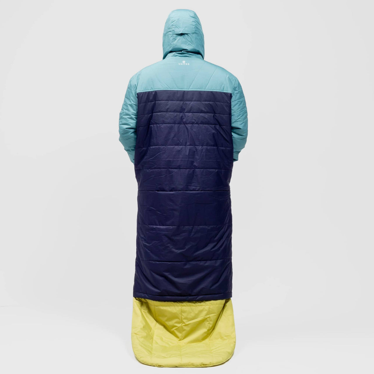 Voited Premium Slumber Jacket for Camping, Vanlife & Indoor - Cardinal / Navy / Black - Large